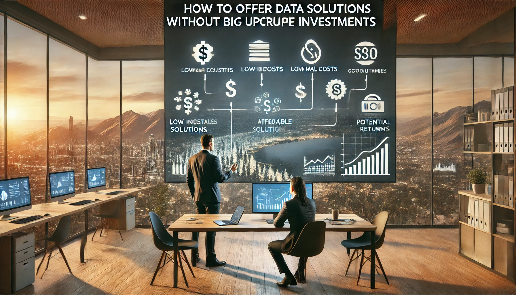 How to Offer Data Solutions Without Big Upfront Investments